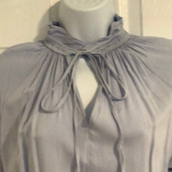 NWOT Light Blue Ruffled Mini Dress - Picture 2 of 7